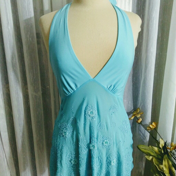 Viva you Tops - Viva You halter top size medium turquoise